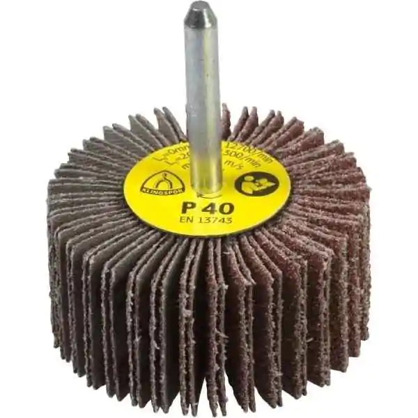 Lepezasti brus za metal i nerđajući čelik 30 x 15 x 6 mm, granulacija 80, Klingspor