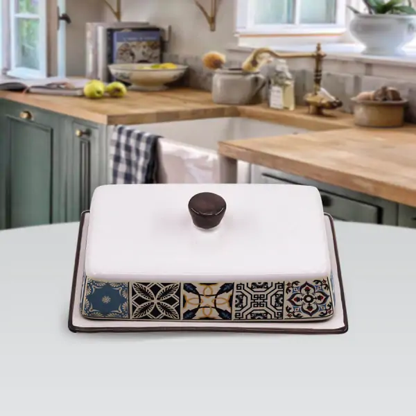 MAESTRO MR20005-45 posuda za puter keramička holiday