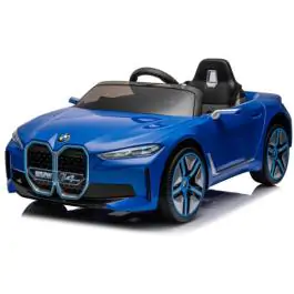 Dečiji auto na akumulator BMW I4 Plavi Premium Oprema 12576PS
