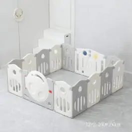 Dečija ogradica siva “Raketa” 160x160 12060PS