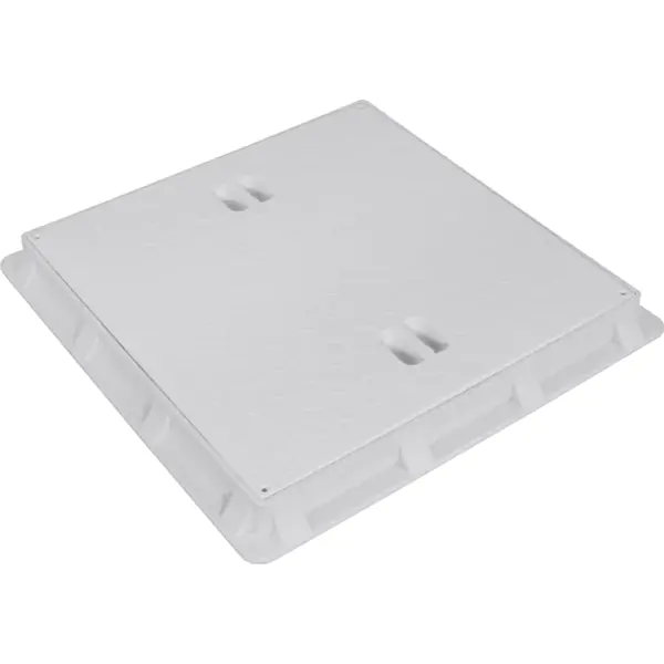 Poklopac za šaht PVC kockasti sivi 55 x 55 cm LuxWares