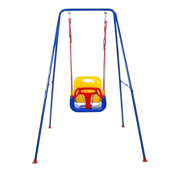 Metalna ljuljaška za decu plava 846