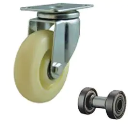 Točak beli ojačan 125 mm - POLJOBIT 125BOP