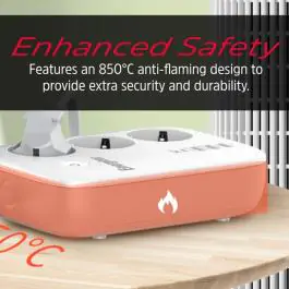 WiFi produžni kabl sa punjačem i zaštitom od prenapona – EPB2500W02EU Energizer