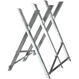 Levior sklopive metalne nogare za sečenje drveta 80 cm nosivost 150 kg