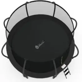 Trambolina Trampolina Premium Stil Crna 244cm sa merdevinama i unutrašnjom sigurnosnom mrežom 13142PS