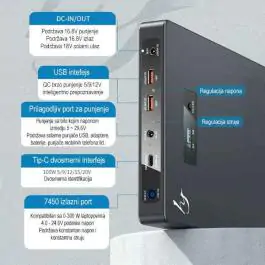 Powerbank NORSYEE HNY-PD236 300W 64000mAh