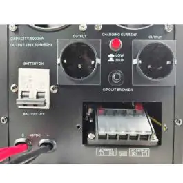 UPS-PSW-5000VA GMB LONG, čist sinusni pretvarač sa produženom autonomijom 3500W-220V/48V