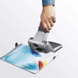 Bušač 2 rupe do 65 listova Leitz 51800184 sivi