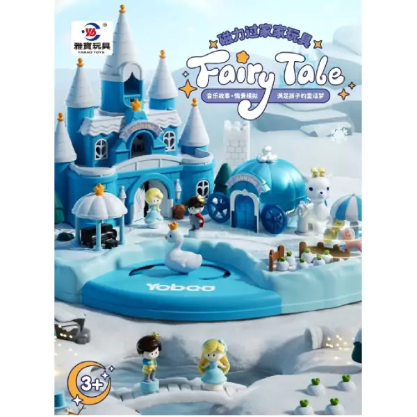 Zamak bajkoviti sa figurama CT202341