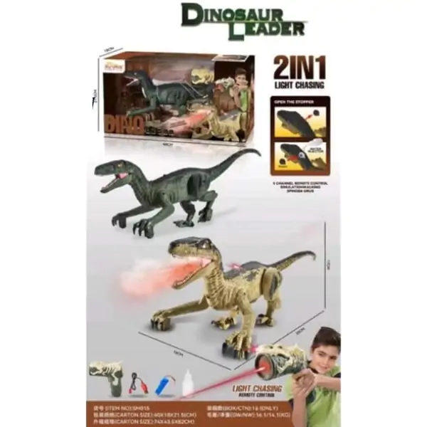 Dinosaur RC sa pištoljem CT335904