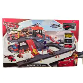 Auto staza sa 3 auta i helikopterom Cars CT310150