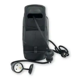 Automatska motalica sa kablom IP44, crna H07RN-F 3G1,5 L=18m Commel