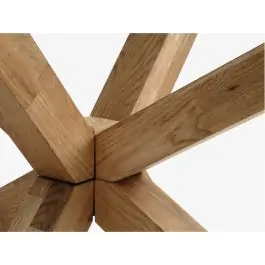 Trpezarijski sto AGERBY 90x190 staklo/natur hrast 3670218