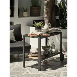 Baštenska kolica VALLEBO Š45xD100xV74 crna 3725113