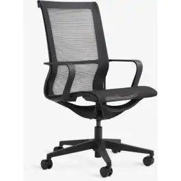Kancelarijska stolica FOLBY crna mreža/crna 3670570