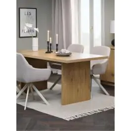 Trpezarijski sto MUNKEBY 90x180 topao hrast boja 3640272