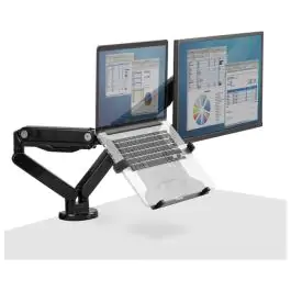 Nosač za 2/3 monitora-Dodatak za laptop Platinum Series Fellowes 8044101 crni 000015454