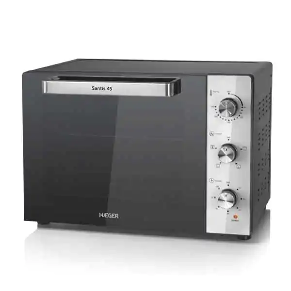 Mini pećnica sa tajmerom i ventilatorom 45L HAEGER OV-45B.040A