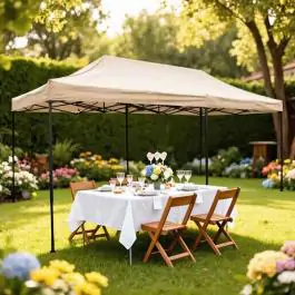 Sklopivi Progarden gazebo paviljon 3x6 bež