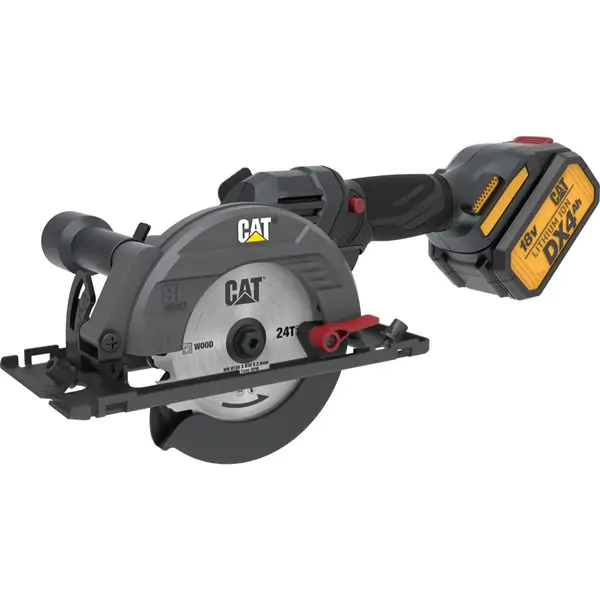 CAT aku-mini cirkular DX5010B – 18V, 120 mm, bez četkica
