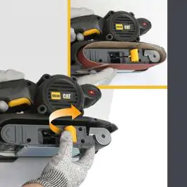 CAT tračna brusilica DX48 – 950 W, traka 76×533 mm