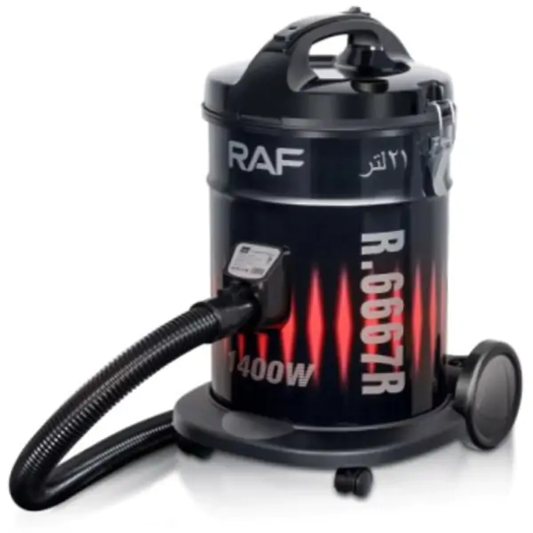 RAF R.6667R usisivač 21L crno/crveni 400W