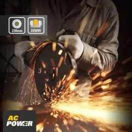 CAT ugaona brusilica DX35 – 2350 W, disk 230 mm