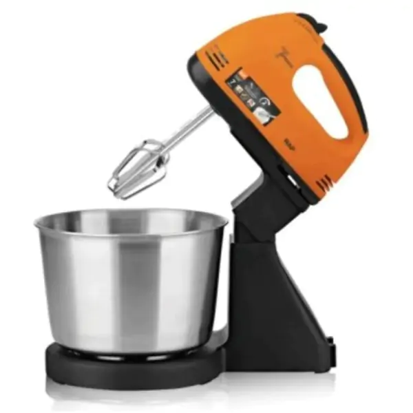 RAF R.6637O ručni mikser sa posudom narandžasti/inox 270W 2L