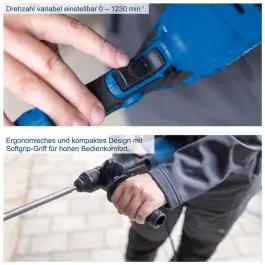 Kombinovana čekić-bušilica SDS+ DH2260 Scheppach