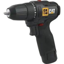 CAT DX1140 aku bušilica zavrtač 12V Brushless, 38 Nm, 2 baterije 2.0Ah, kompaktan dizajn