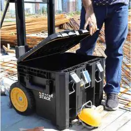 CAT DA41004 mobilna kutija za alat, modularni kofer 160L, IP65, 9-inčni točkovi