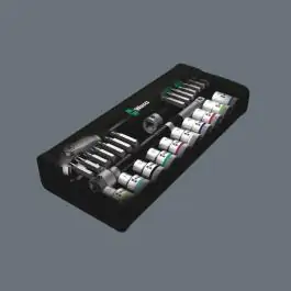 Wera 8100 SC 6 Zyklop set ključeva 1/2" – metrički, 28 komada