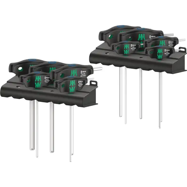 Wera 454/10 HF Set Imperial – odvijači sa T-ručkom, 10 komada