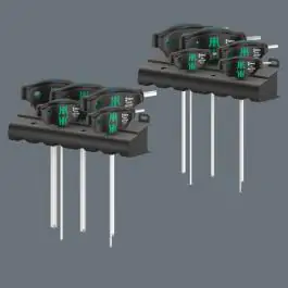 Wera 454/10 HF Set Imperial – odvijači sa T-ručkom, 10 komada