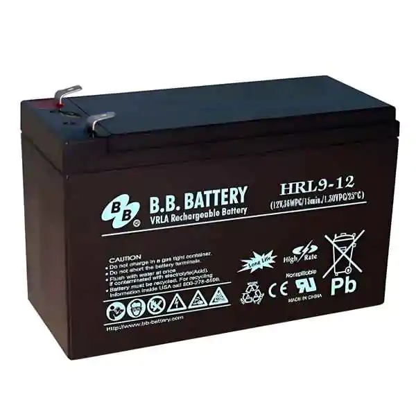 Akumulator-Baterija 12V 9Ah HRL9-12 BB Battery terminal T2