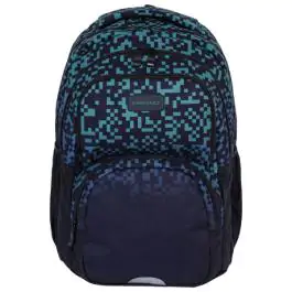 Ranac đački anatomski 2zipa 1džep veći AB300 Green Bricks 24./25.Head 502024118 crno-zeleni 000021127