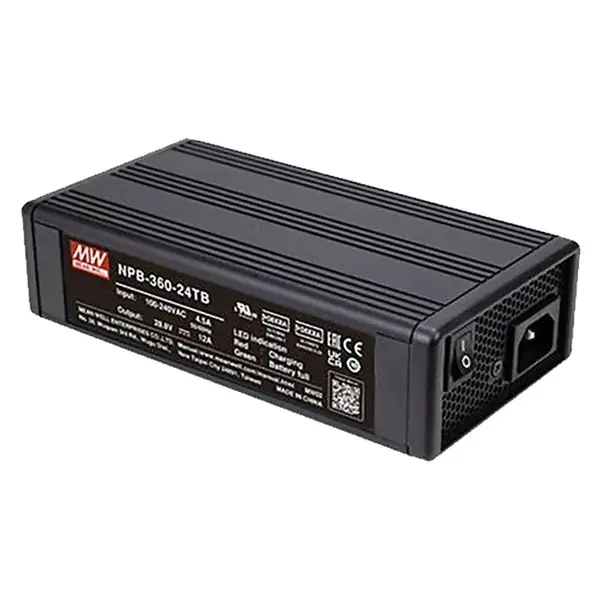 Punjač akumulatora - Li-Ion baterija NPB-360-24TB 360W / 21V - 30.4V / 12A MEAN