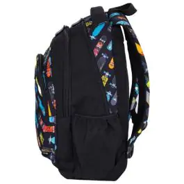 Ranac đački anatomski 3zipa AB330 Skateboards 24.Head 502024127 crno-žuti 000021093