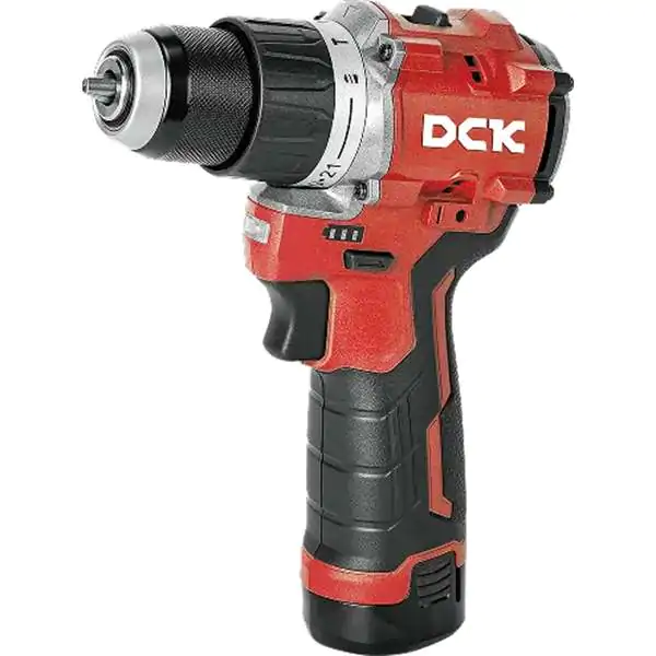 DCK KDJZ1250iEK akumulatorska udarna bušilica–odvijač – 12V, bez četkica, sa 2 baterije i punjačem