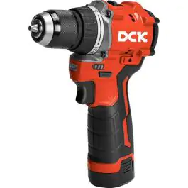 DCK KDJZ1250EK akumulatorska bušilica–odvijač – 12V, bez četkica, sa 2 baterije i punjačem