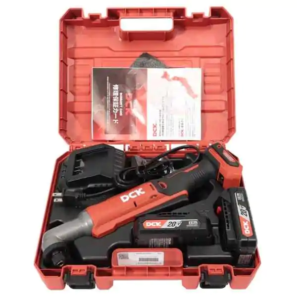 Akumulatorski ugaoni udarni odvijač sa 2 baterije i punjačem 20V DCK KDPL05-8AM