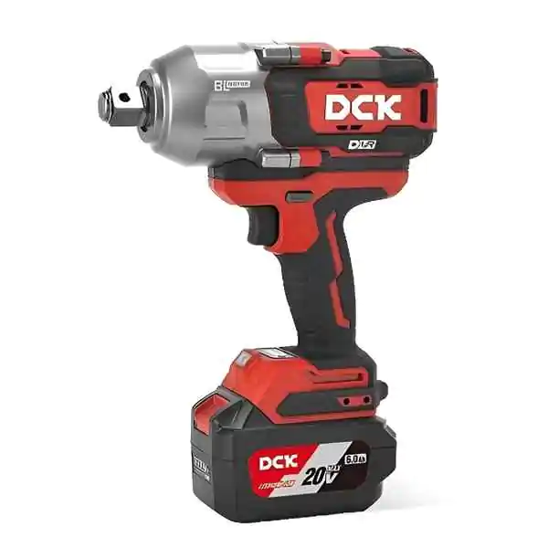 Akumulatorski udarni odvijač, 2x5.0Ah baterije i punjač 20, 1/2" DCK KDPB1218FK