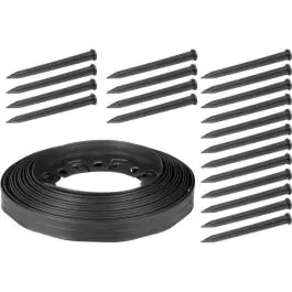 Strend Pro Garden traka za oivičavanje travnjaka 10 m x 4 cm fleksibilna baštenska ivica