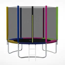 Trambolina Trampolina Premium Multicolor 244cm sa merdevinama