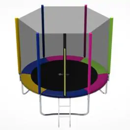 Trambolina Trampolina Premium Multicolor 244cm sa merdevinama