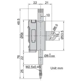 INSIZE Sat merni digitalni 50.8 mm 2112-501F