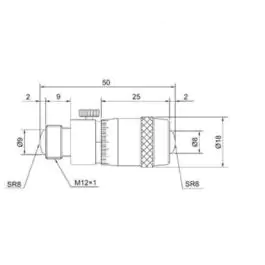 INSIZE Mikrometar štapni za unutrašnje merenje 50-500 mm 3222-500
