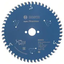 List kružne testere Expert for Aluminium Bosch 2608644095, 165 x 20 x 2,6 mm, 52