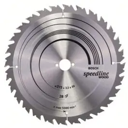 List kružne testere Speedline Wood Bosch 2608640682, 315 x 30 x 3,2 mm, 28